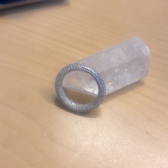 Crystal Eternity Rounded Band Ring *NEW* - Picture 8 of 10
